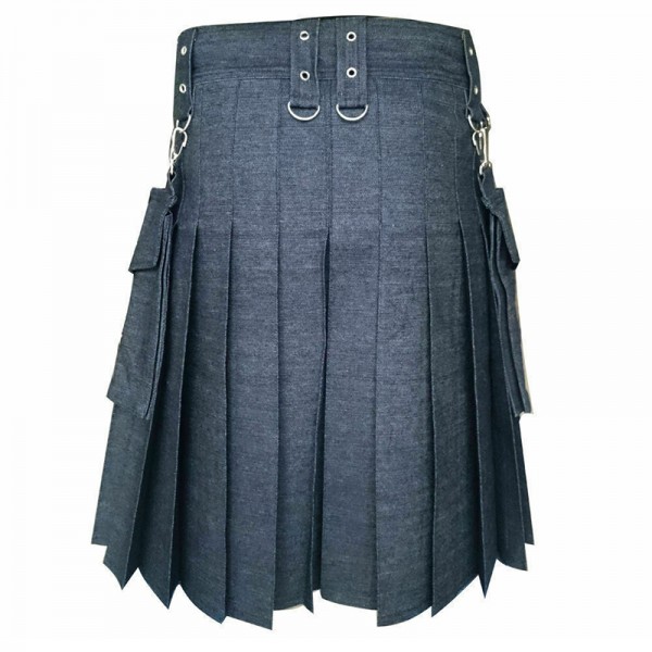 Denim Utility Kilts