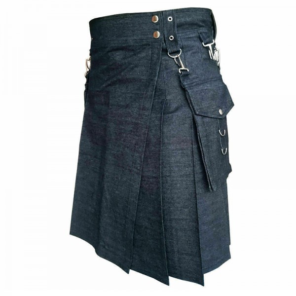 Denim Utility Kilts