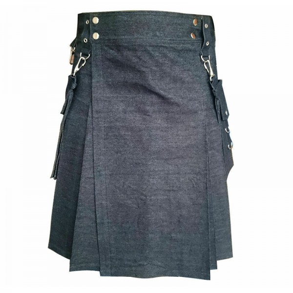 Denim Utility Kilts