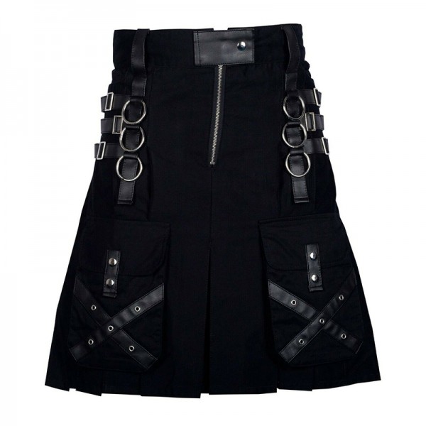 Denim Utility Kilts