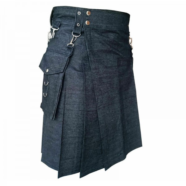 Denim Utility Kilts